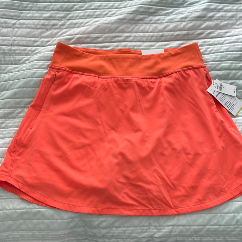 Orange old navy medium workout skirt